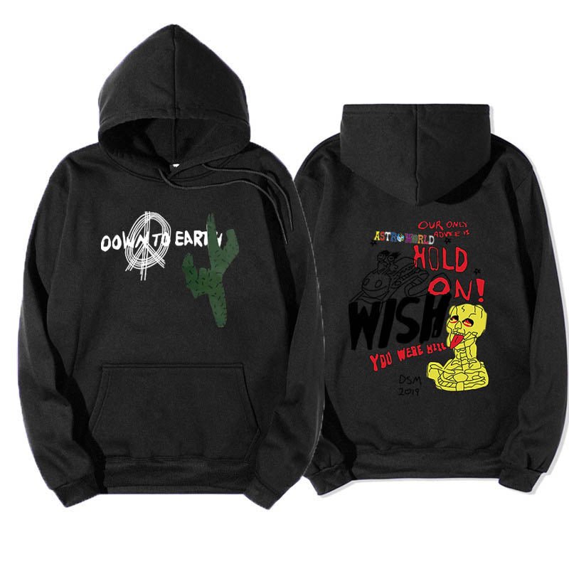 Autumn And Winter Mens Travis Scott Sweater Oversize Hoodies - 𝐃𝐔𝐕𝐋𝐀𝐒𝐇𝐎𝐏