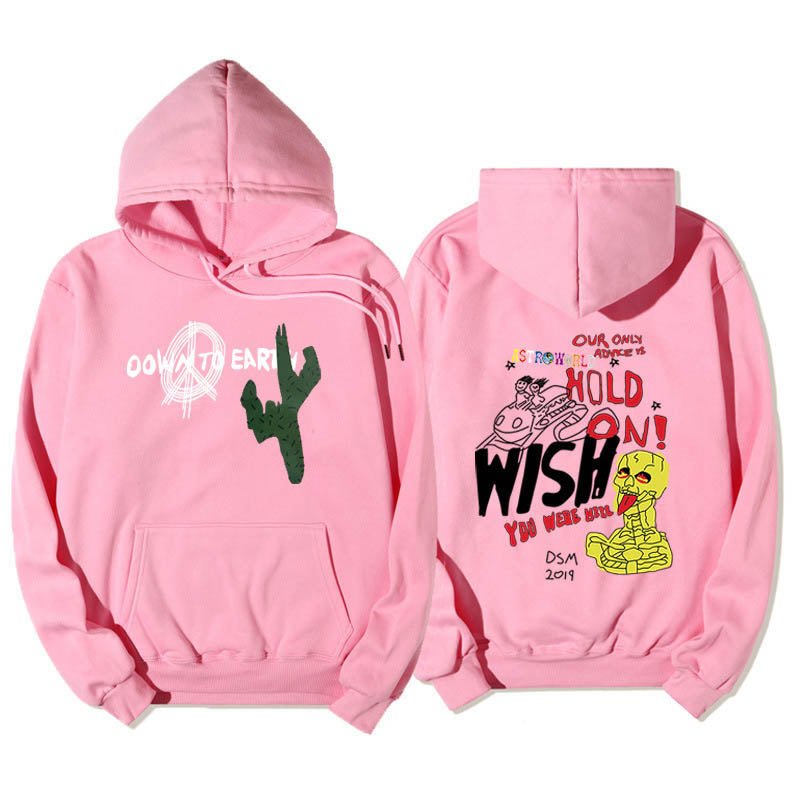 Autumn And Winter Mens Travis Scott Sweater Oversize Hoodies - 𝐃𝐔𝐕𝐋𝐀𝐒𝐇𝐎𝐏