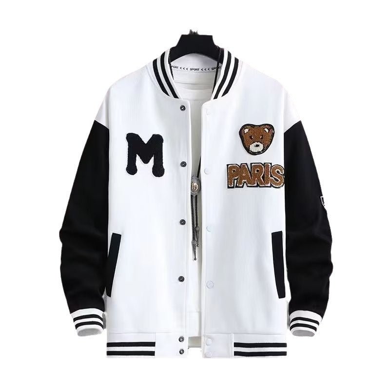 Autumn trendy casual top loose hip - hop cool jacket - 𝐝𝐮𝐯𝐥𝐚𝐬𝐡𝐨𝐩.𝐜𝐨𝐦