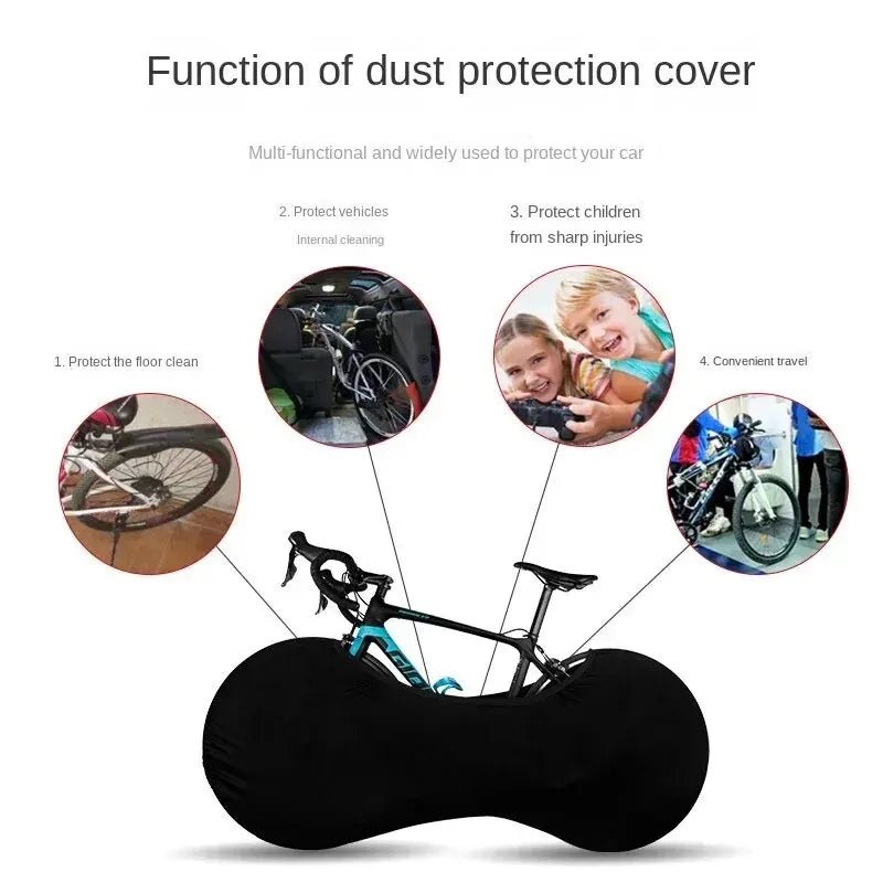 Bicycle Protector Cover MTB Road Cycling Protective Gear Anti Dust Wheels Frame Cover Scratch Proof Storage Bag - 𝐝𝐮𝐯𝐥𝐚𝐬𝐡𝐨𝐩.𝐜𝐨𝐦