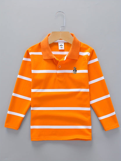 Boys' Casual Lapel Shirt Children's Top Long Sleeve T-Shirt Children's Clothing Comfortable Breathable - 𝐃𝐔𝐕𝐋𝐀𝐒𝐇𝐎𝐏
