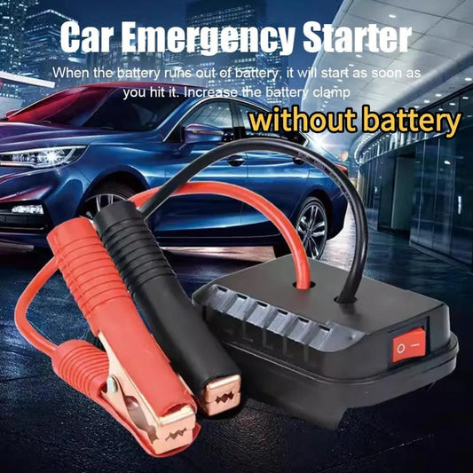 Car Lithium Battery Converter Charger Clip Auto Igniter Jump Starter For Makita Booster Cable Adapter Emergency Power DIY Tools - 𝐝𝐮𝐯𝐥𝐚𝐬𝐡𝐨𝐩.𝐜𝐨𝐦