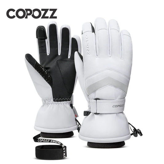 COPOZZ New Winter Men Women Ski Gloves Windproof Warm Waterproof Touch - Screen Non - slip Snowboard Snowmobile Thicken Skiing Glove - 𝐝𝐮𝐯𝐥𝐚𝐬𝐡𝐨𝐩.𝐜𝐨𝐦