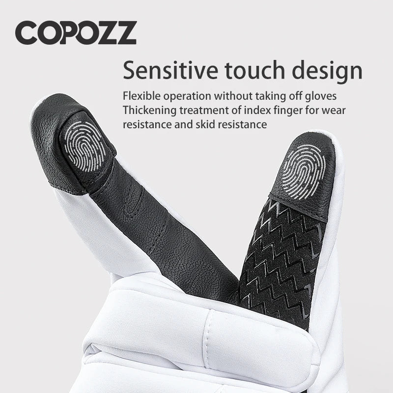 COPOZZ New Winter Men Women Ski Gloves Windproof Warm Waterproof Touch - Screen Non - slip Snowboard Snowmobile Thicken Skiing Glove - 𝐝𝐮𝐯𝐥𝐚𝐬𝐡𝐨𝐩.𝐜𝐨𝐦