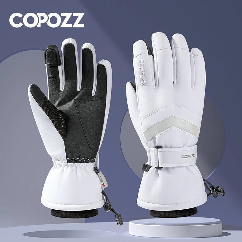 COPOZZ New Winter Men Women Ski Gloves Windproof Warm Waterproof Touch - Screen Non - slip Snowboard Snowmobile Thicken Skiing Glove - 𝐝𝐮𝐯𝐥𝐚𝐬𝐡𝐨𝐩.𝐜𝐨𝐦