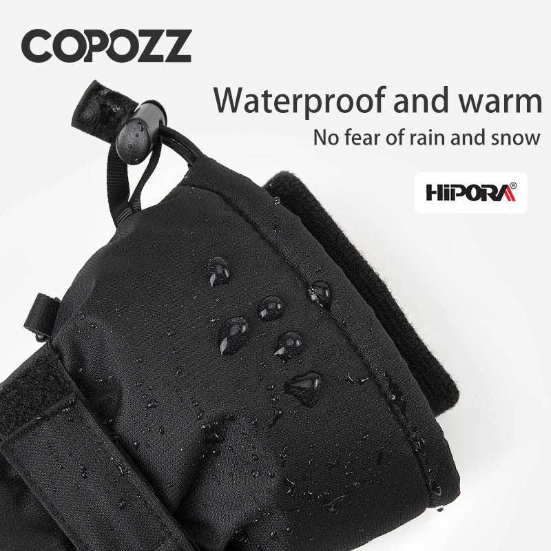 COPOZZ New Winter Men Women Ski Gloves Windproof Warm Waterproof Touch - Screen Non - slip Snowboard Snowmobile Thicken Skiing Glove - 𝐝𝐮𝐯𝐥𝐚𝐬𝐡𝐨𝐩.𝐜𝐨𝐦