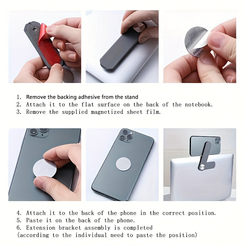 1 buc Laptop Ecran Suport Suport Monitor Dual Display Clip Plastic Sticker Magnetic Notebook Computer Suport de Expansiune