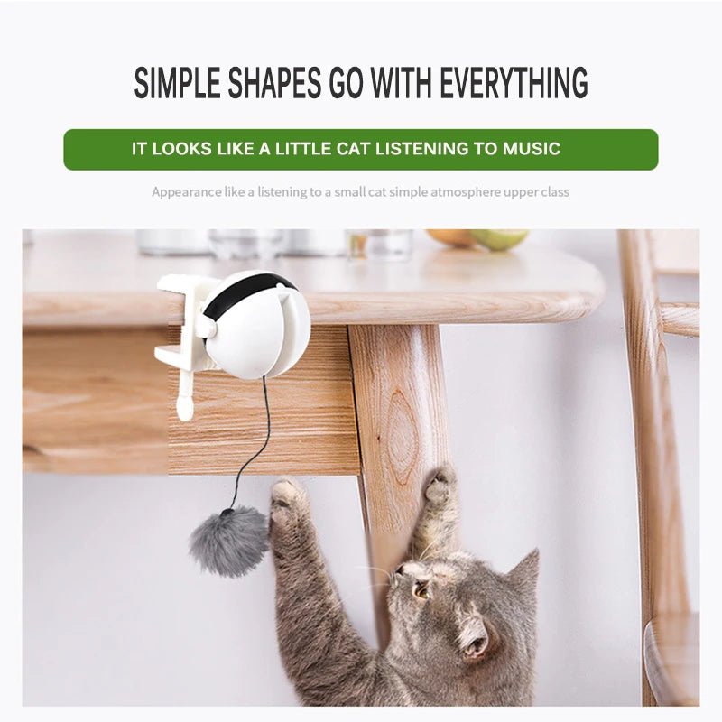 Electric Automatic Lifting Cat Ball Toy Interactive Puzzle Smart Pet Cat Ball Teaser Toys Pet Supply Lifting Balls Electric - 𝐝𝐮𝐯𝐥𝐚𝐬𝐡𝐨𝐩.𝐜𝐨𝐦