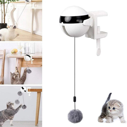 Electric Automatic Lifting Cat Ball Toy Interactive Puzzle Smart Pet Cat Ball Teaser Toys Pet Supply Lifting Balls Electric - 𝐝𝐮𝐯𝐥𝐚𝐬𝐡𝐨𝐩.𝐜𝐨𝐦