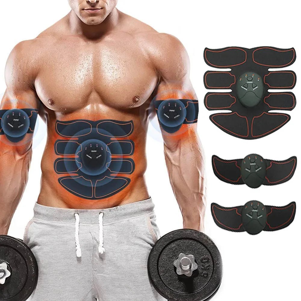 EMS Abdominal Muscle Stimulator Hip Trainer Electric Stimulator Home Gym Muscle Toner Slimming Massager - 𝐝𝐮𝐯𝐥𝐚𝐬𝐡𝐨𝐩.𝐜𝐨𝐦