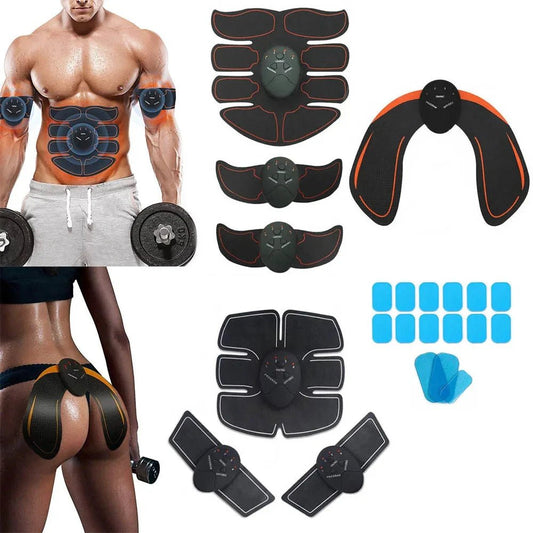 EMS Abdominal Muscle Stimulator Hip Trainer Electric Stimulator Home Gym Muscle Toner Slimming Massager - 𝐝𝐮𝐯𝐥𝐚𝐬𝐡𝐨𝐩.𝐜𝐨𝐦