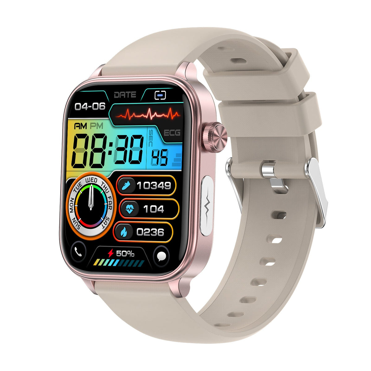 ET570 Smart Watch with Bluetooth Call, ECG Function, Non - invasive Blood Glucose, and True Blood Oxygen Monitoring - 𝐝𝐮𝐯𝐥𝐚𝐬𝐡𝐨𝐩.𝐜𝐨𝐦