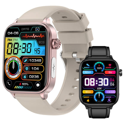 ET570 Smart Watch with Bluetooth Call, ECG Function, Non - invasive Blood Glucose, and True Blood Oxygen Monitoring - 𝐝𝐮𝐯𝐥𝐚𝐬𝐡𝐨𝐩.𝐜𝐨𝐦