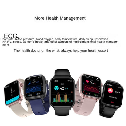 ET570 Smart Watch with Bluetooth Call, ECG Function, Non - invasive Blood Glucose, and True Blood Oxygen Monitoring - 𝐝𝐮𝐯𝐥𝐚𝐬𝐡𝐨𝐩.𝐜𝐨𝐦