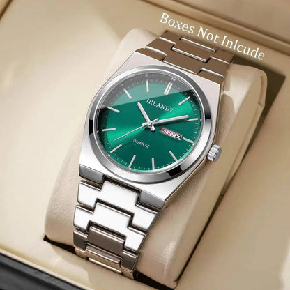 Fashion Men's Calendar Quartz Watch Luxury Men Business Watches For Mens Clock Reloj Hombre（Without Box） - 𝐝𝐮𝐯𝐥𝐚𝐬𝐡𝐨𝐩.𝐜𝐨𝐦