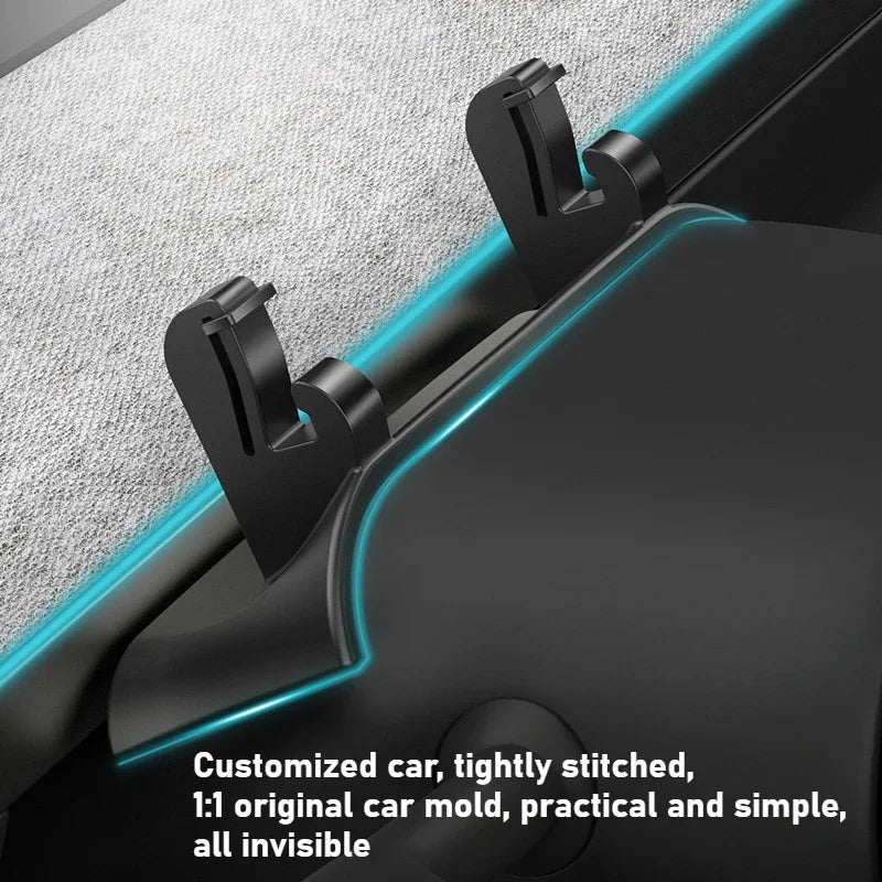 For Tesla Model Y/3/3+ Phone Holder Behind Steering Wheel Decoration Navigation GPS Stand Mobile Phone Support Car Accessories - 𝐝𝐮𝐯𝐥𝐚𝐬𝐡𝐨𝐩.𝐜𝐨𝐦