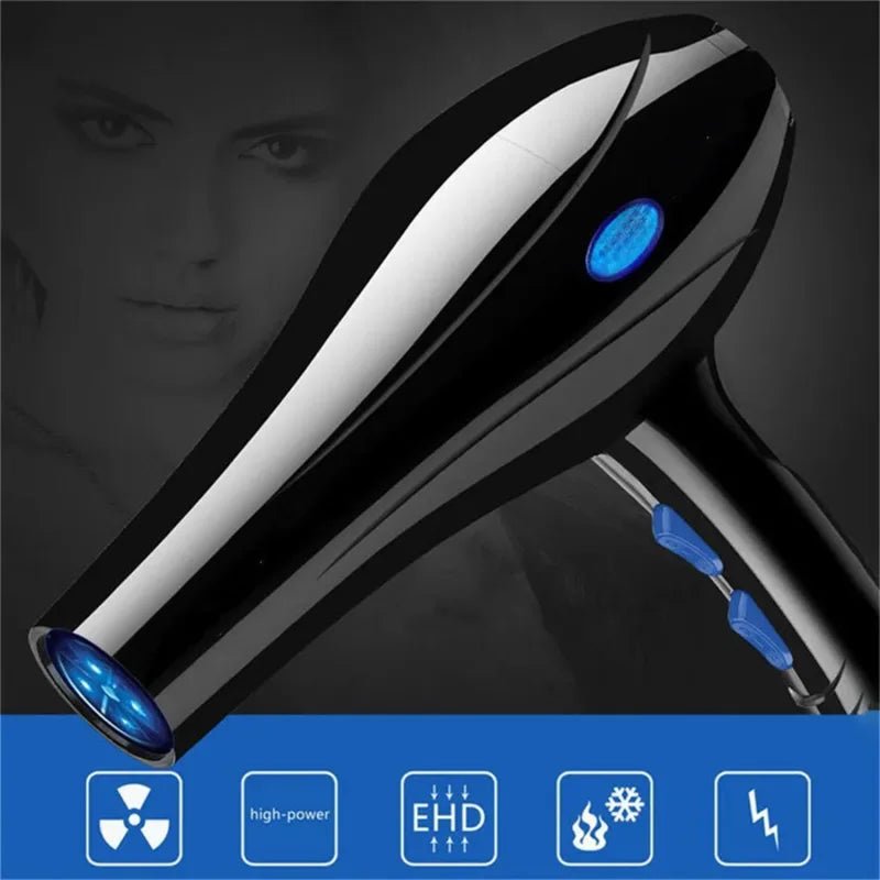 Hair Dryer 2200W Professional Powerful Hair Dryer Fast Heating Hot And Cold Adjustment Ionic Air Blow Dryer with Air Collecting - 𝐝𝐮𝐯𝐥𝐚𝐬𝐡𝐨𝐩.𝐜𝐨𝐦