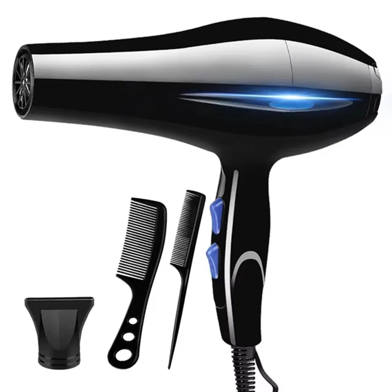 Hair Dryer 2200W Professional Powerful Hair Dryer Fast Heating Hot And Cold Adjustment Ionic Air Blow Dryer with Air Collecting - 𝐝𝐮𝐯𝐥𝐚𝐬𝐡𝐨𝐩.𝐜𝐨𝐦