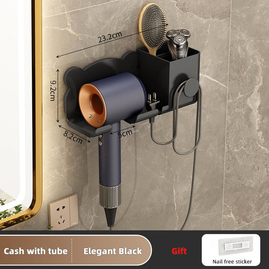 Hair Dryer Rack Bathroom Comb Shaver Face Washing Milk Wall Hanging Storage Rack - 𝐝𝐮𝐯𝐥𝐚𝐬𝐡𝐨𝐩.𝐜𝐨𝐦