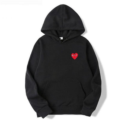 Heart Pattern Couple Hoodie Unisex Autumn Winter Fleece Lined Jacket with Love Design Plus Size Sweatshirt - 𝐝𝐮𝐯𝐥𝐚𝐬𝐡𝐨𝐩.𝐜𝐨𝐦