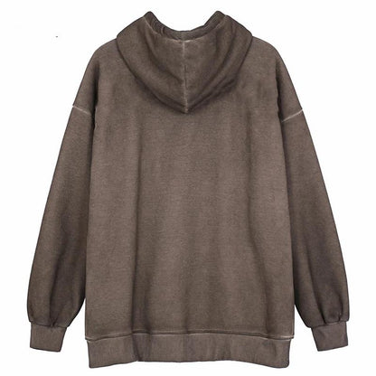 Hip Hop Streetwear Women Hoodies Goth Angel Dark Print Zipper Jacket Coat - 𝐃𝐔𝐕𝐋𝐀𝐒𝐇𝐎𝐏