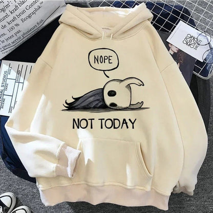 Hollow Knight Hoodies Men Korea Ulzzang Grunge Y2k Aesthetic - 𝐃𝐔𝐕𝐋𝐀𝐒𝐇𝐎𝐏