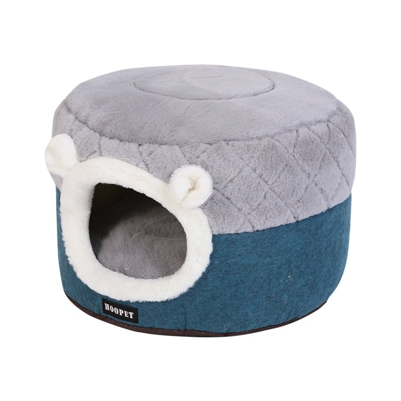 HOOPET Cat Bed House Soft Plush Kennel Puppy Cushion Small Dogs Cats Nest Winter Warm Sleeping Pet Dog Bed Pet Mat Supplies - 𝐝𝐮𝐯𝐥𝐚𝐬𝐡𝐨𝐩.𝐜𝐨𝐦