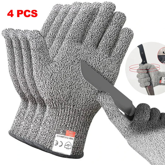 HPPE Level 5 Safety Anti Cut Gloves High - strength Industry Kitchen Gardening Anti - Scratch Anti - cut Glass Cutting Multi - Purpose - 𝐝𝐮𝐯𝐥𝐚𝐬𝐡𝐨𝐩.𝐜𝐨𝐦