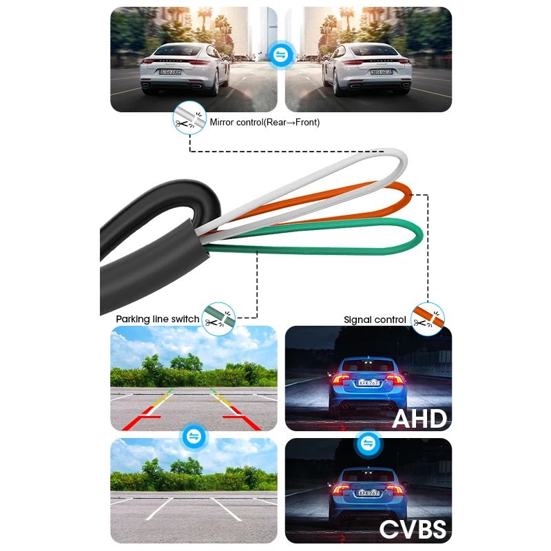 JMCQ AHD 1920*1080 Fisheye Rear View Camera For Hyundai IX35 2009 2010 2011 2012 2013 2014 2015 Car Reverse Parking Accessories - 𝐝𝐮𝐯𝐥𝐚𝐬𝐡𝐨𝐩.𝐜𝐨𝐦