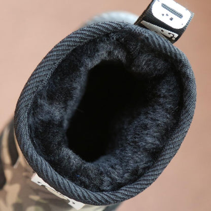 Kids Shoes Winter Boys Brand Snow Boots Children Fashion Plush Warm Ankle Martin Boots Baby Girls Black Red Sport Shoes - 𝐝𝐮𝐯𝐥𝐚𝐬𝐡𝐨𝐩.𝐜𝐨𝐦