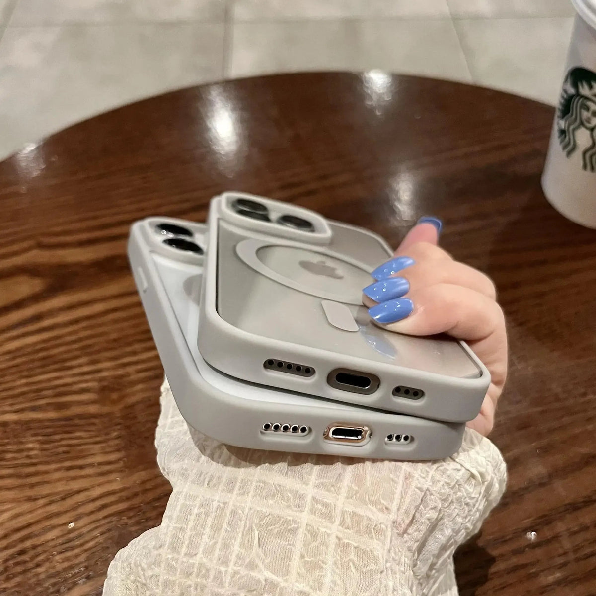 Luxury Shockproof Magsafe Phone Case for iPhone 17 16 15 14 Plus 13 12 Mini 11 Pro X XR XS Max Clear Magnetic Bumper Cover - 𝐃𝐔𝐕𝐋𝐀𝐒𝐇𝐎𝐏