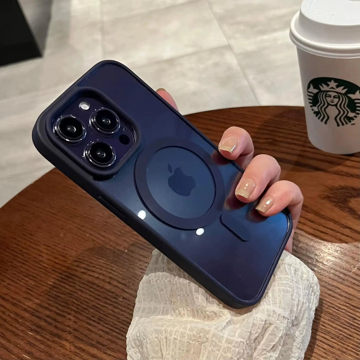 Luxury Shockproof Magsafe Phone Case for iPhone 17 16 15 14 Plus 13 12 Mini 11 Pro X XR XS Max Clear Magnetic Bumper Cover - 𝐃𝐔𝐕𝐋𝐀𝐒𝐇𝐎𝐏