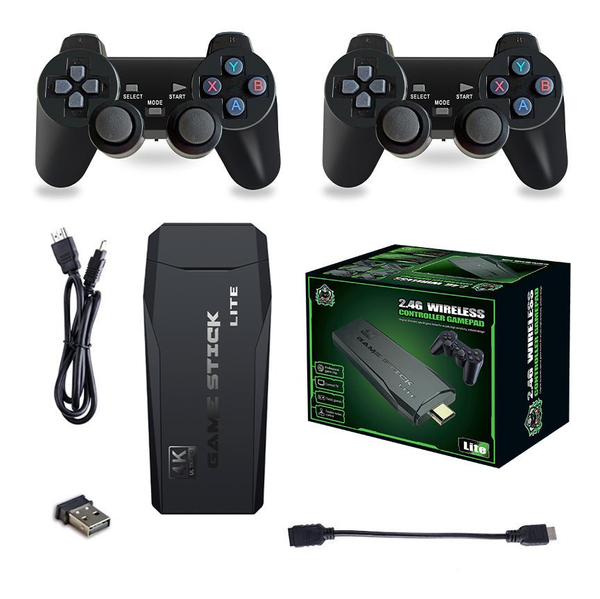 M8 Home Gaming Console Wireless TV HD 4K Wireless Controller Joystick Retro Dual Player Battle Classic Nostalgic - 𝐝𝐮𝐯𝐥𝐚𝐬𝐡𝐨𝐩.𝐜𝐨𝐦