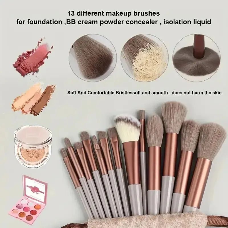 Makeup Brush Set Soft Fluffy Professiona Cosmetic Foundation Powder Eyeshadow Kabuki Blending Make Up Brush Beauty Tool Makeup - 𝐝𝐮𝐯𝐥𝐚𝐬𝐡𝐨𝐩.𝐜𝐨𝐦