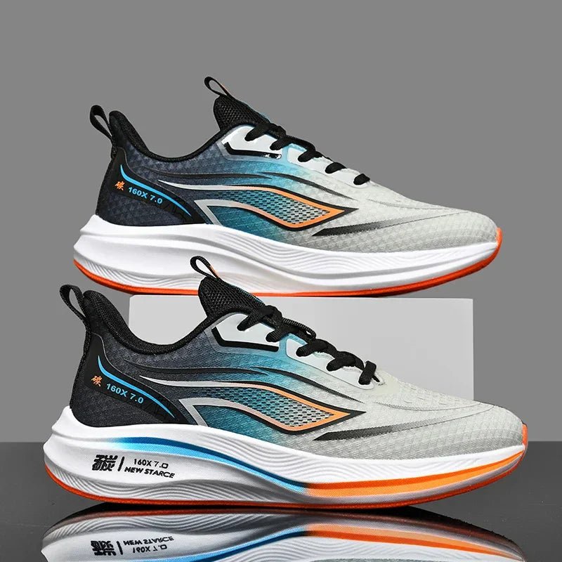 Men Running Shoes Breathable Spring Black Cushioning Lightweight Outdoor Sport Comfortable Summer Gym Jogging Shoes for Man - 𝐃𝐔𝐕𝐋𝐀𝐒𝐇𝐎𝐏