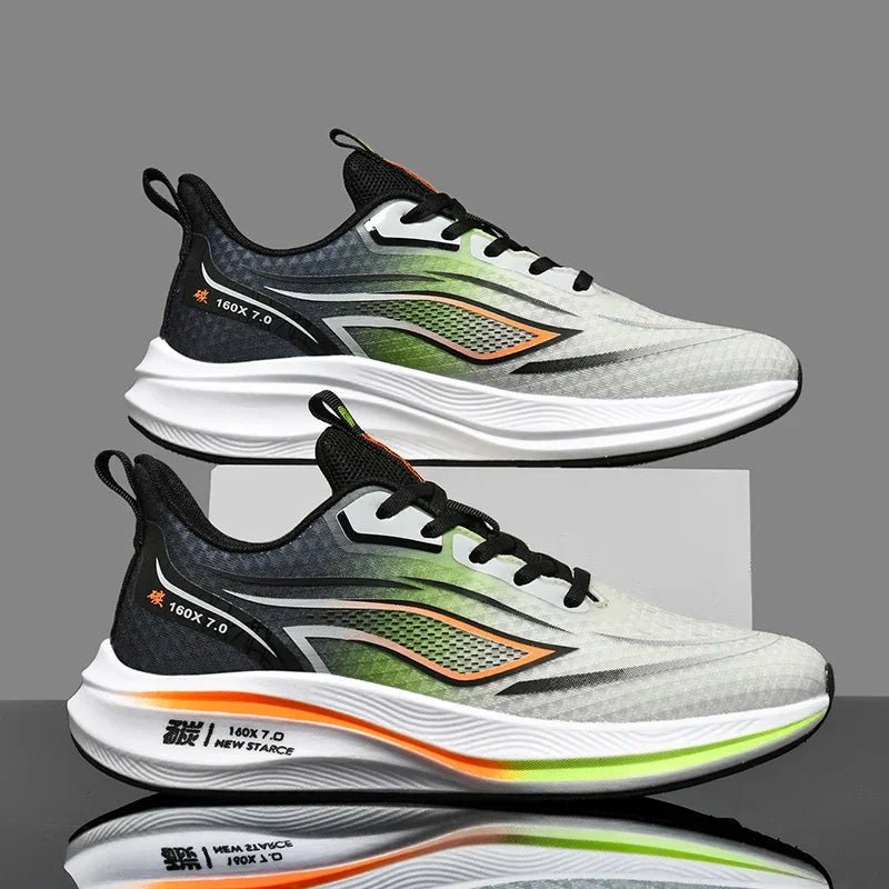 Men Running Shoes Breathable Spring Black Cushioning Lightweight Outdoor Sport Comfortable Summer Gym Jogging Shoes for Man - 𝐃𝐔𝐕𝐋𝐀𝐒𝐇𝐎𝐏