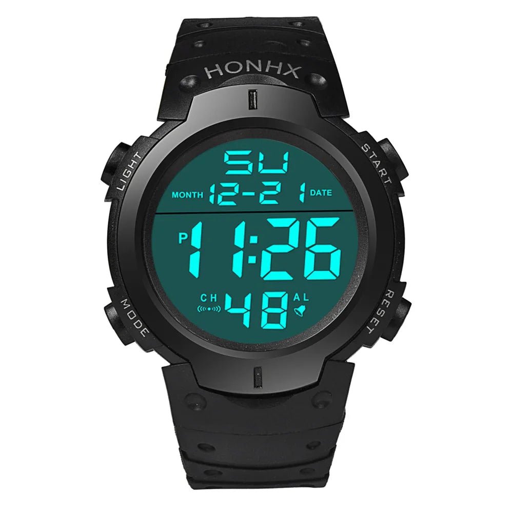 Men Sport LED Watches Top Brand Men Digital Clock Multi - Functional Rubber Man Fitnes Athlete Timekeeping Electronic Watch Reloj - 𝐝𝐮𝐯𝐥𝐚𝐬𝐡𝐨𝐩.𝐜𝐨𝐦