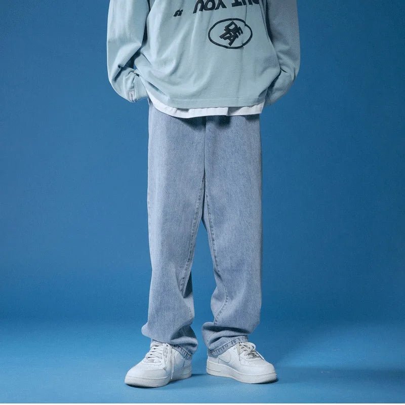 Mens Jeans Large Denim Jeans for Teens Trousers for Men Jean Baggy Pants Men's Fashion Man Male Trendyol Streetwear Korean Men´s - 𝐝𝐮𝐯𝐥𝐚𝐬𝐡𝐨𝐩.𝐜𝐨𝐦