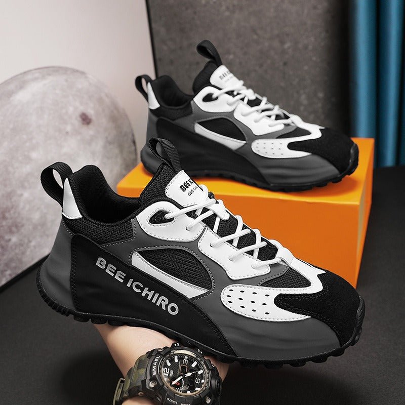 Men's Shoes Colorful Package Bottom Shoes Comfortable Leather Inside High Casual Sports Trend - 𝐝𝐮𝐯𝐥𝐚𝐬𝐡𝐨𝐩.𝐜𝐨𝐦