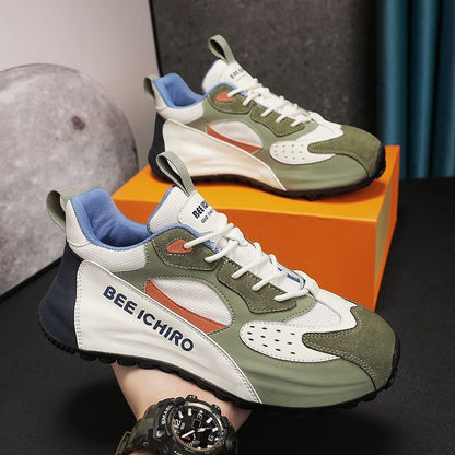 Men's Shoes Colorful Package Bottom Shoes Comfortable Leather Inside High Casual Sports Trend - 𝐝𝐮𝐯𝐥𝐚𝐬𝐡𝐨𝐩.𝐜𝐨𝐦