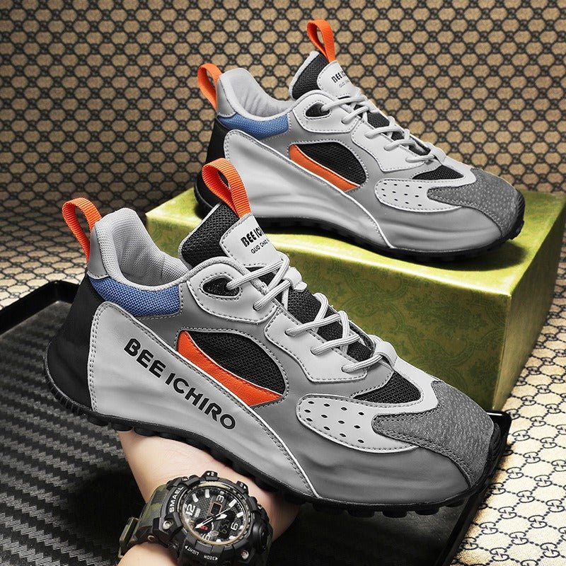 Men's Shoes Colorful Package Bottom Shoes Comfortable Leather Inside High Casual Sports Trend - 𝐝𝐮𝐯𝐥𝐚𝐬𝐡𝐨𝐩.𝐜𝐨𝐦