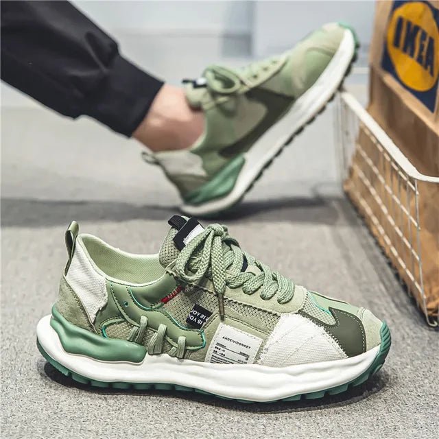 Men's Sneakers New Casual Shoes for Men Versatile Outdoor Breathable Running Shoes Mesh Lace Up Male Flats Tenis Masculino - 𝐝𝐮𝐯𝐥𝐚𝐬𝐡𝐨𝐩.𝐜𝐨𝐦
