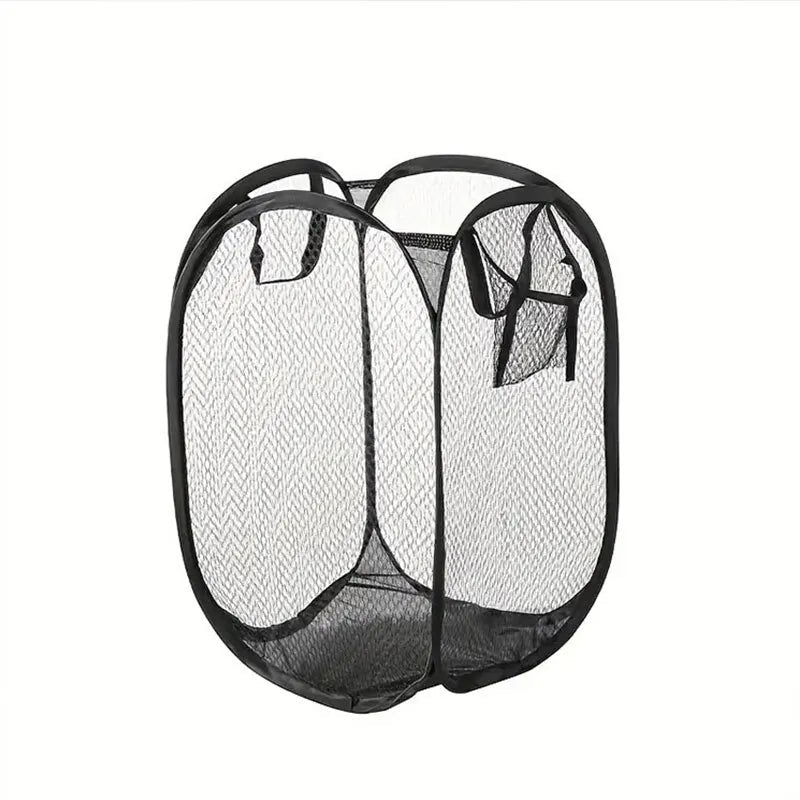 Mesh Pop - up Laundry Basket, Laundry Basket, Foldable Dirty Clothes Storage Basket, Large Capacity Storage Basket - 𝐝𝐮𝐯𝐥𝐚𝐬𝐡𝐨𝐩.𝐜𝐨𝐦