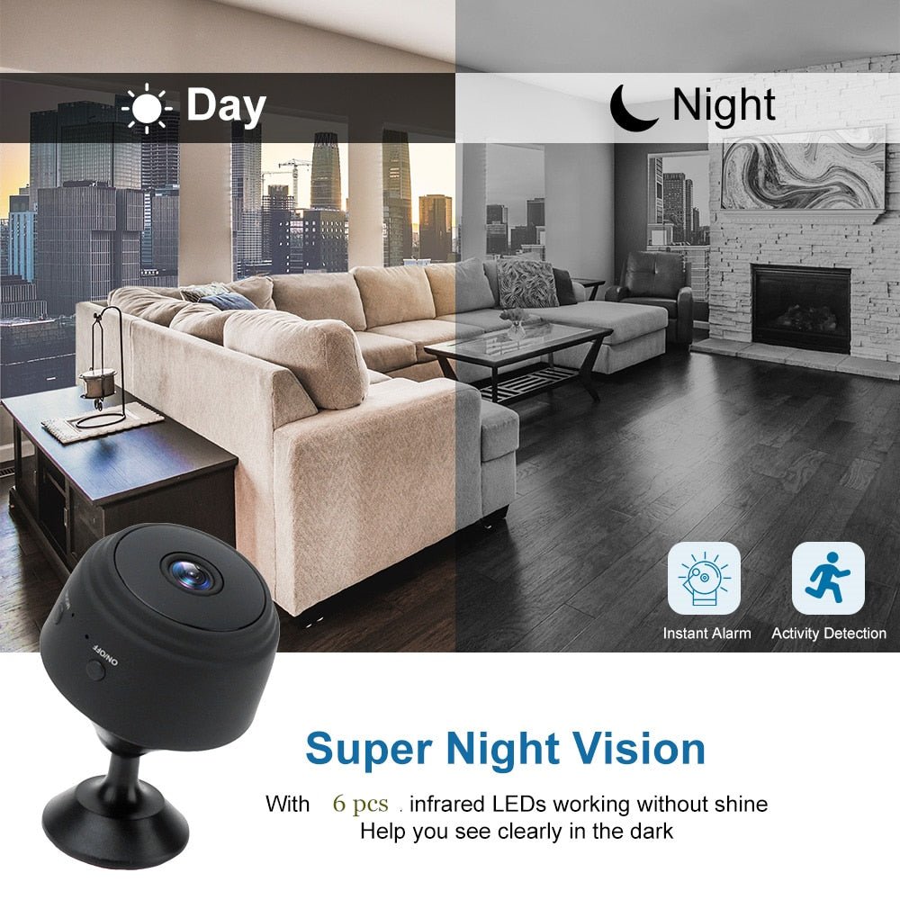 Mini IP Camera 1080P Sensor Night Vision Camcorder Motion DVR Micro Camera Sport DV Video small Camera Remote Monitor Phone App - 𝐝𝐮𝐯𝐥𝐚𝐬𝐡𝐨𝐩.𝐜𝐨𝐦