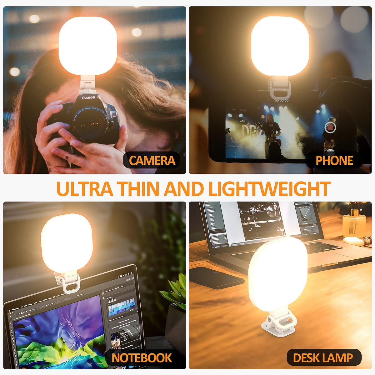 Mobile phone fill light, live broadcast ring light, computer laptop photography light, LED video conference fill light - 𝐝𝐮𝐯𝐥𝐚𝐬𝐡𝐨𝐩.𝐜𝐨𝐦