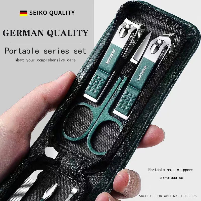 Nail Scissors Set Household High End Mens And Womens Special Nail Clippers Manicure Beauty Tools 6 Piece Portable Household - 𝐝𝐮𝐯𝐥𝐚𝐬𝐡𝐨𝐩.𝐜𝐨𝐦