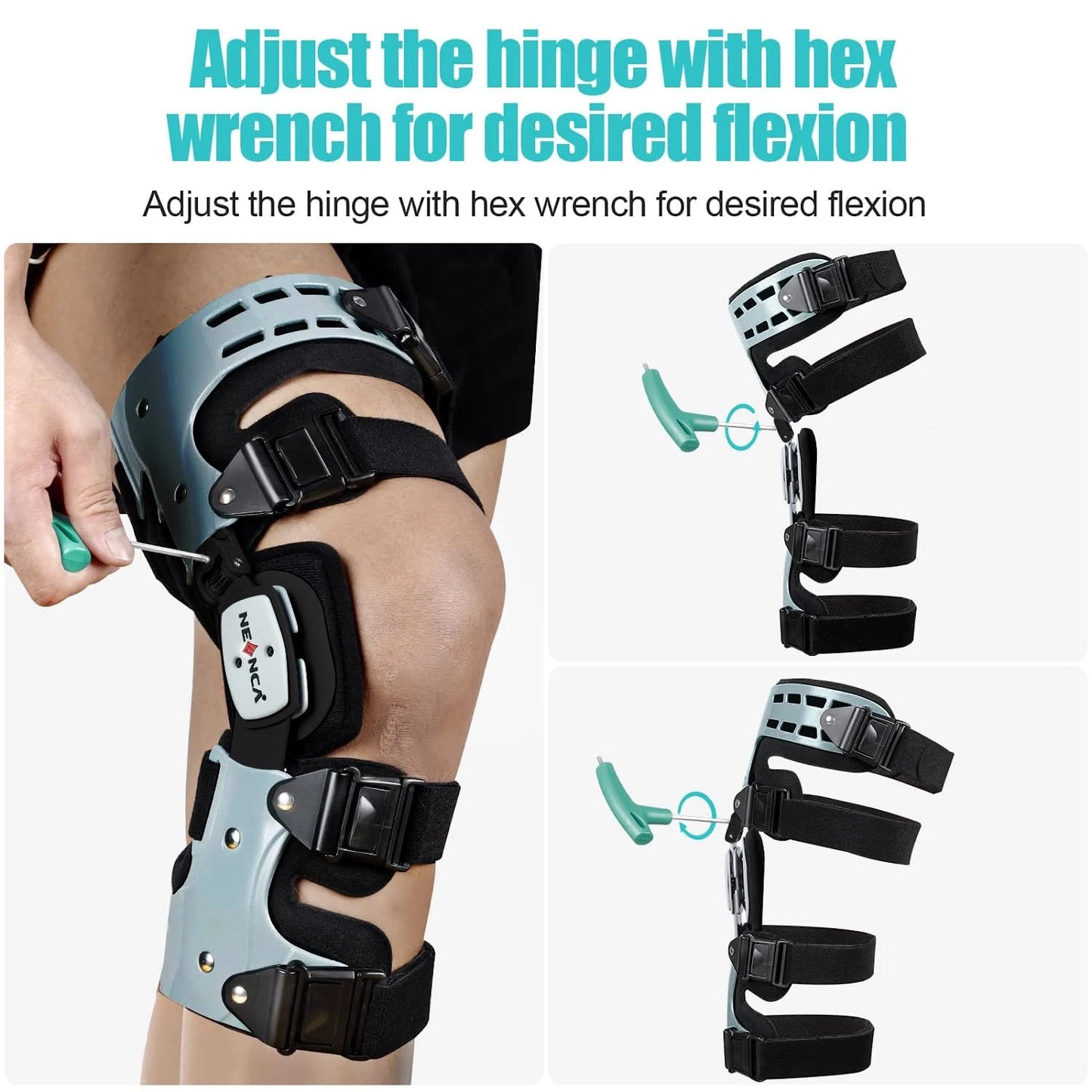 NEENCA OA Unloader Knee Brace Support for Arthritis Pain Osteoarthritis Cartilage Defect Repair Avascular Necrosis - 𝐝𝐮𝐯𝐥𝐚𝐬𝐡𝐨𝐩.𝐜𝐨𝐦