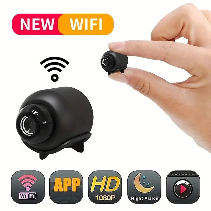 New X5Mini Night Vision 1080P Wireless Surveillance Camera Lightweight Clear Portable Motion Detection Premium Quality - 𝐝𝐮𝐯𝐥𝐚𝐬𝐡𝐨𝐩.𝐜𝐨𝐦