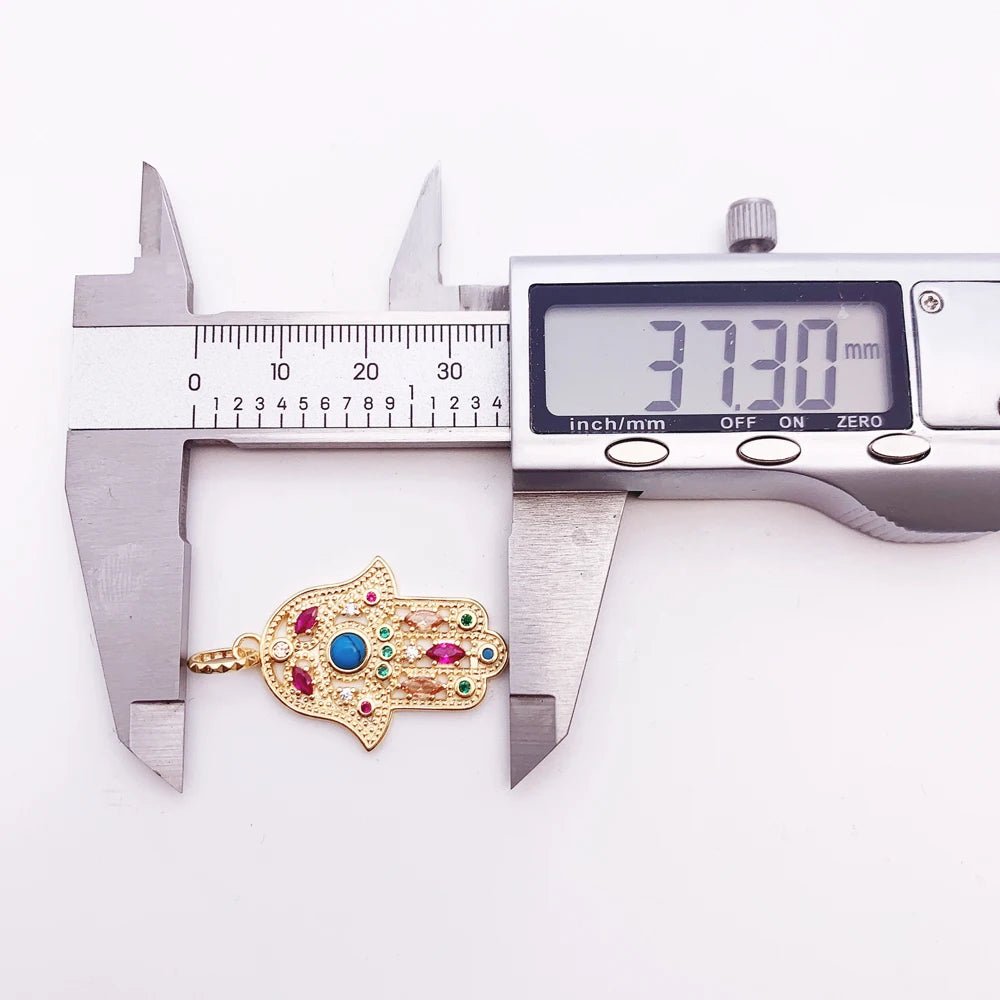 Pendant Hand of Fatima Chakra Lotus Summer New Jewelry Bohemia 925 Sterling Silver Accessories Protection Gift For Women Men - 𝐝𝐮𝐯𝐥𝐚𝐬𝐡𝐨𝐩.𝐜𝐨𝐦