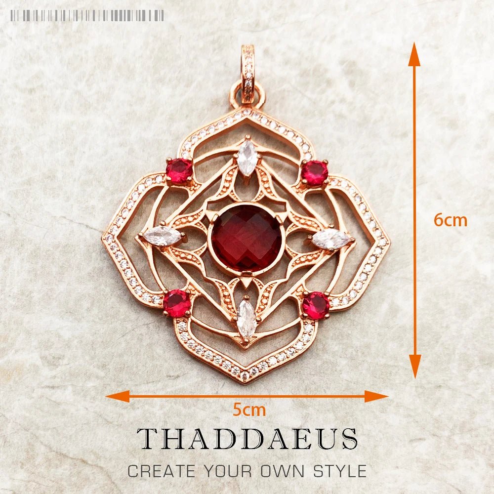 Pendant Hand of Fatima Chakra Lotus Summer New Jewelry Bohemia 925 Sterling Silver Accessories Protection Gift For Women Men - 𝐝𝐮𝐯𝐥𝐚𝐬𝐡𝐨𝐩.𝐜𝐨𝐦